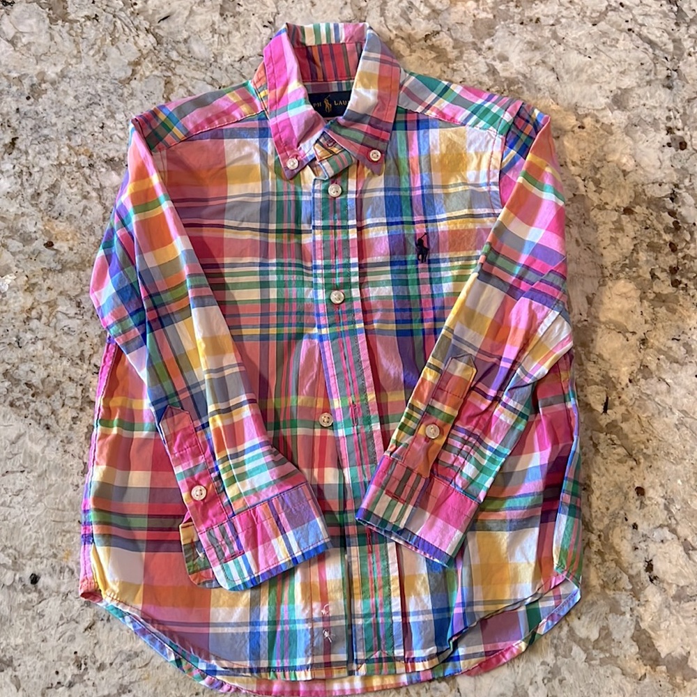 Toddler Ralph Lauren Button Down Shirt